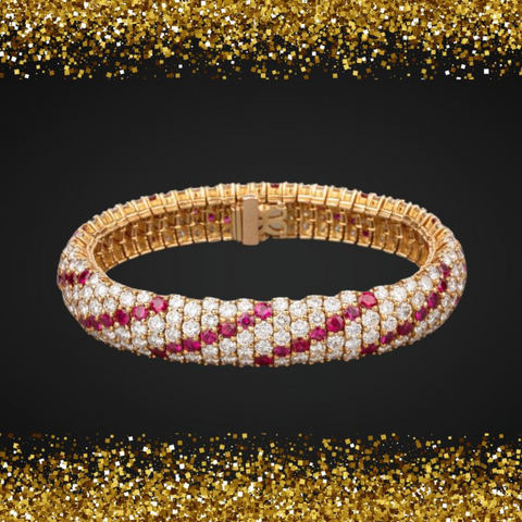 Zirconian Ruby Bangle