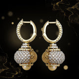 Golden Jhumki Elegance