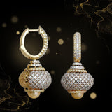 Golden Jhumki Elegance