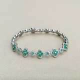 Enchanting Emerald Bracelet