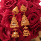 Layer Jhumka Earrings-0005