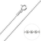 Sterling Silver 3mm Ball Bead Chain